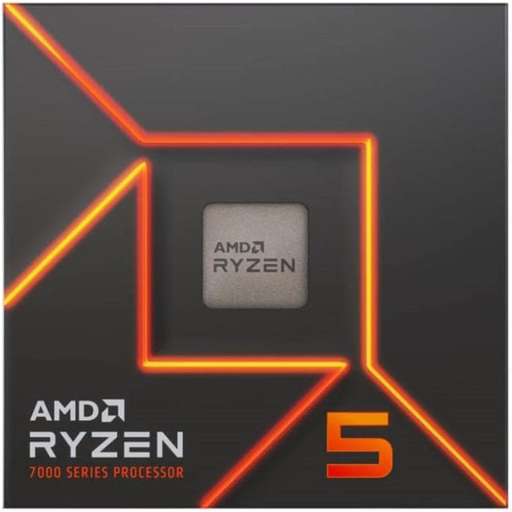 AMD Ryzen 5 7600 Processor, 6 Cores, 12 Threads, AMD Radeon Graphics, AM5