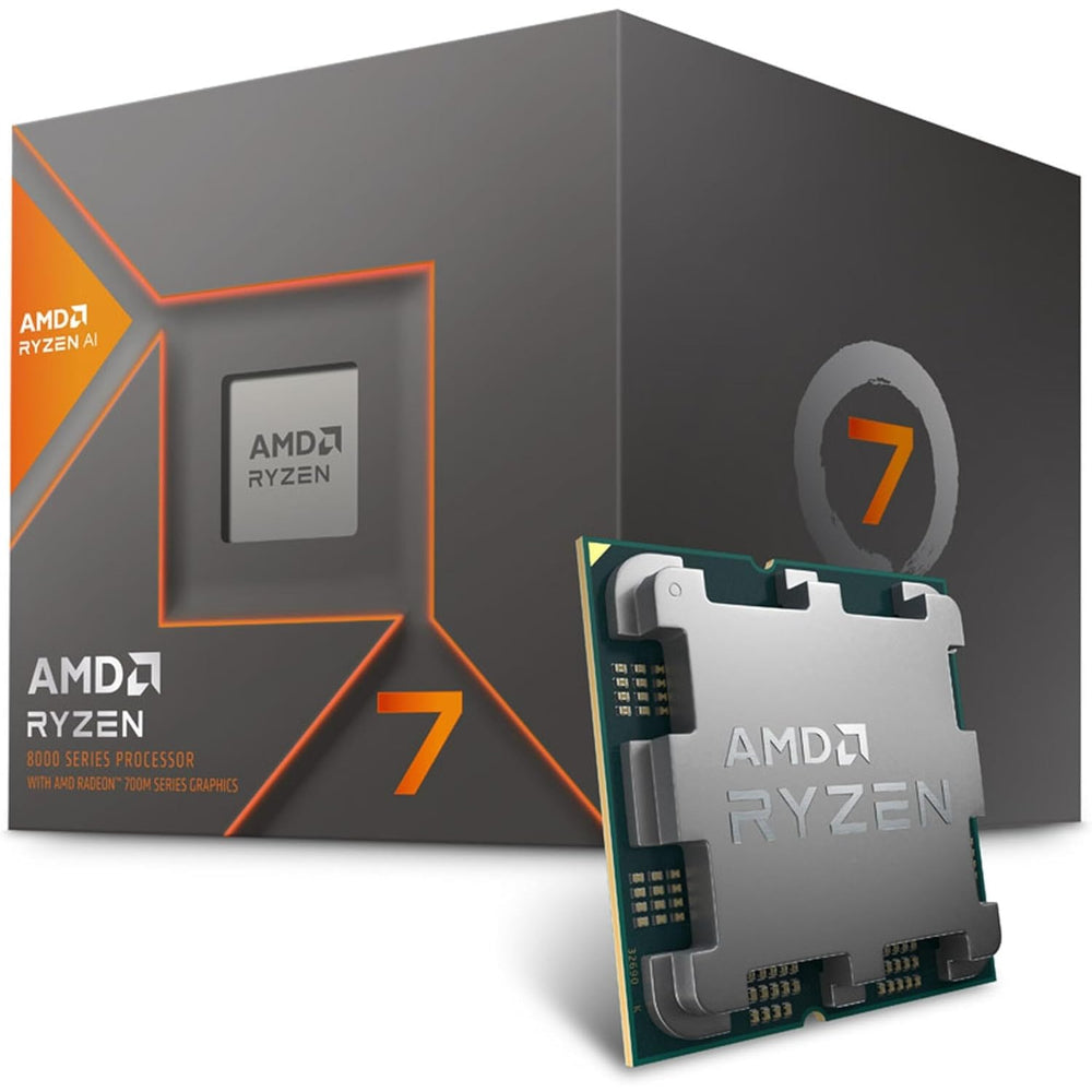 AMD Ryzen 7 8700G Processor, 8 Cores, 16 Threads, AMD Radeon 780M Graphics, AM5