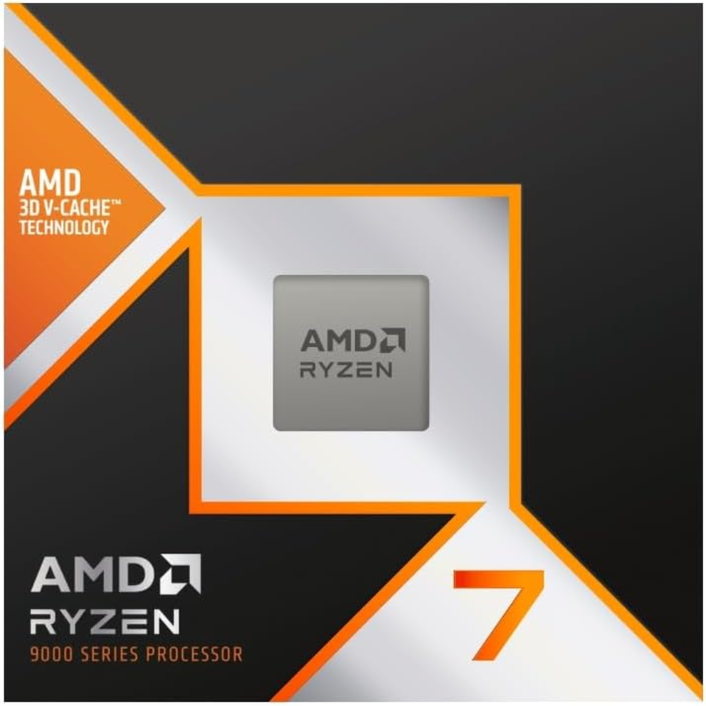 AMD Ryzen 7 9800X3D Processor, 8 Cores, 16 Threads, AM5