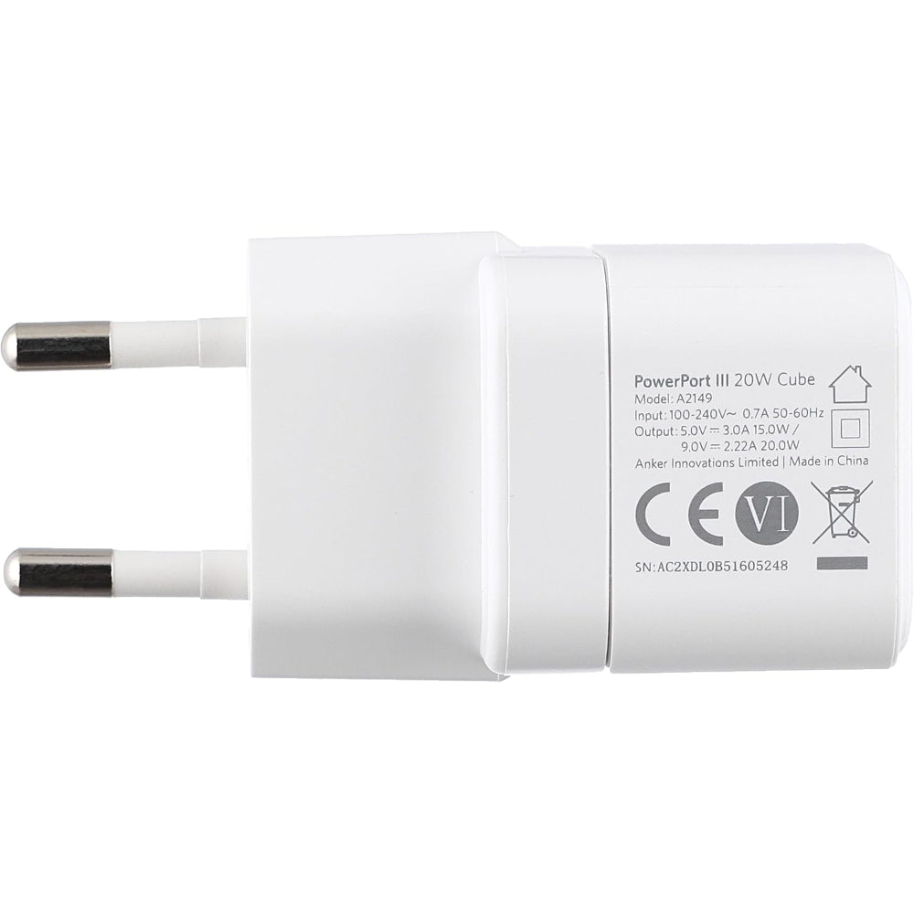 Anker PowerPort III Cube Charger Power Adapter - 20W