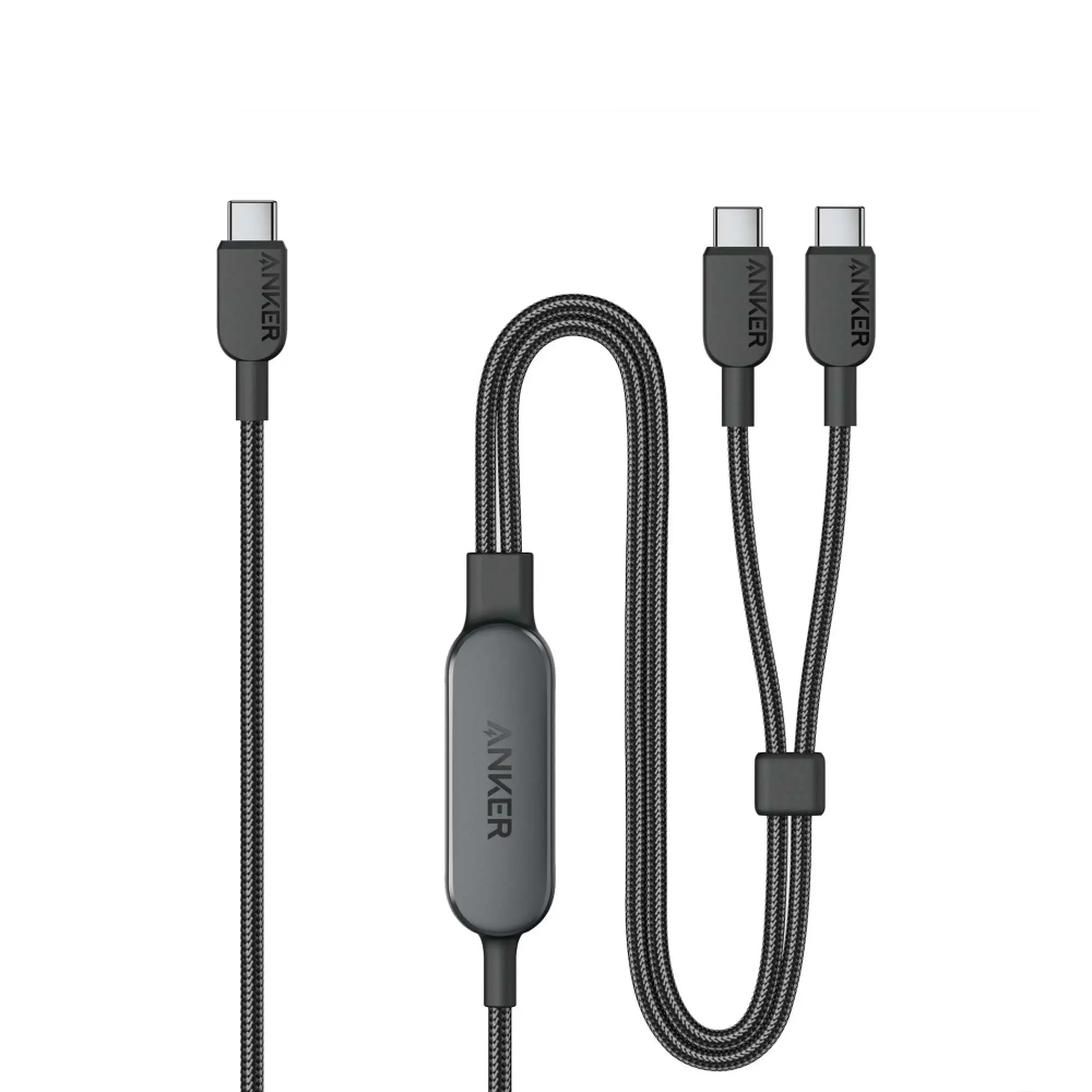Anker A8895H11 USB-C to USB-C 2-in-1 Cable, 140W - 1.2 Meter