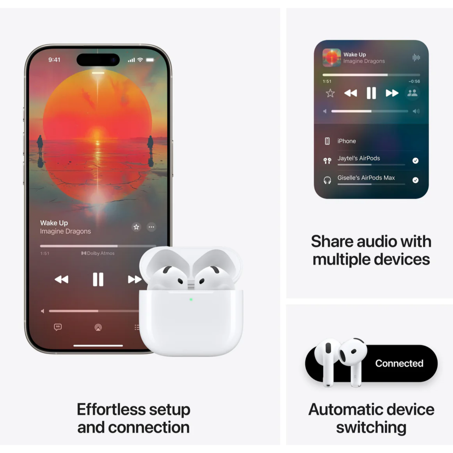 Apple AirPods 4 With USB-C Charging Case