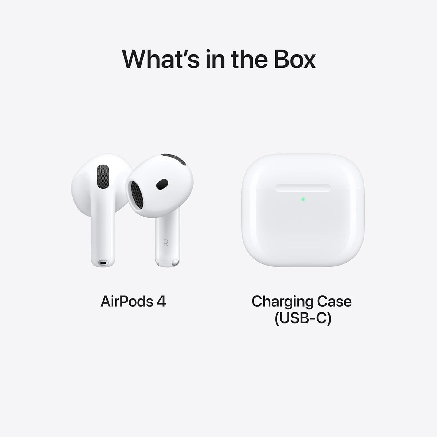Apple AirPods 4 With USB-C Charging Case