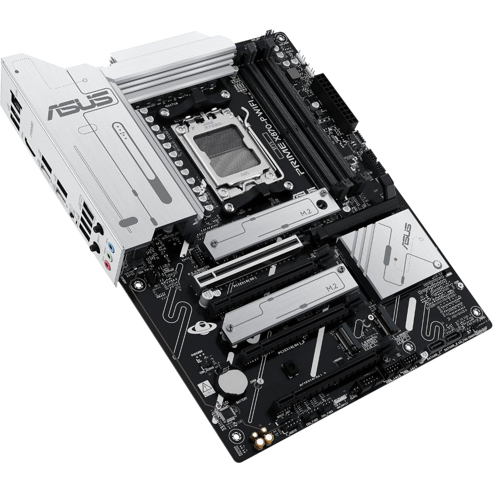 Asus PRIME X870-P Wi-Fi 7 Motherboard, AM5 Socket, DDR5 Memory