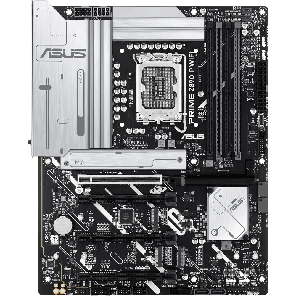 Asus PRIME Z890-P WIFI 7 Motherboard, LGA 1851 Socket, DDR5 Memory