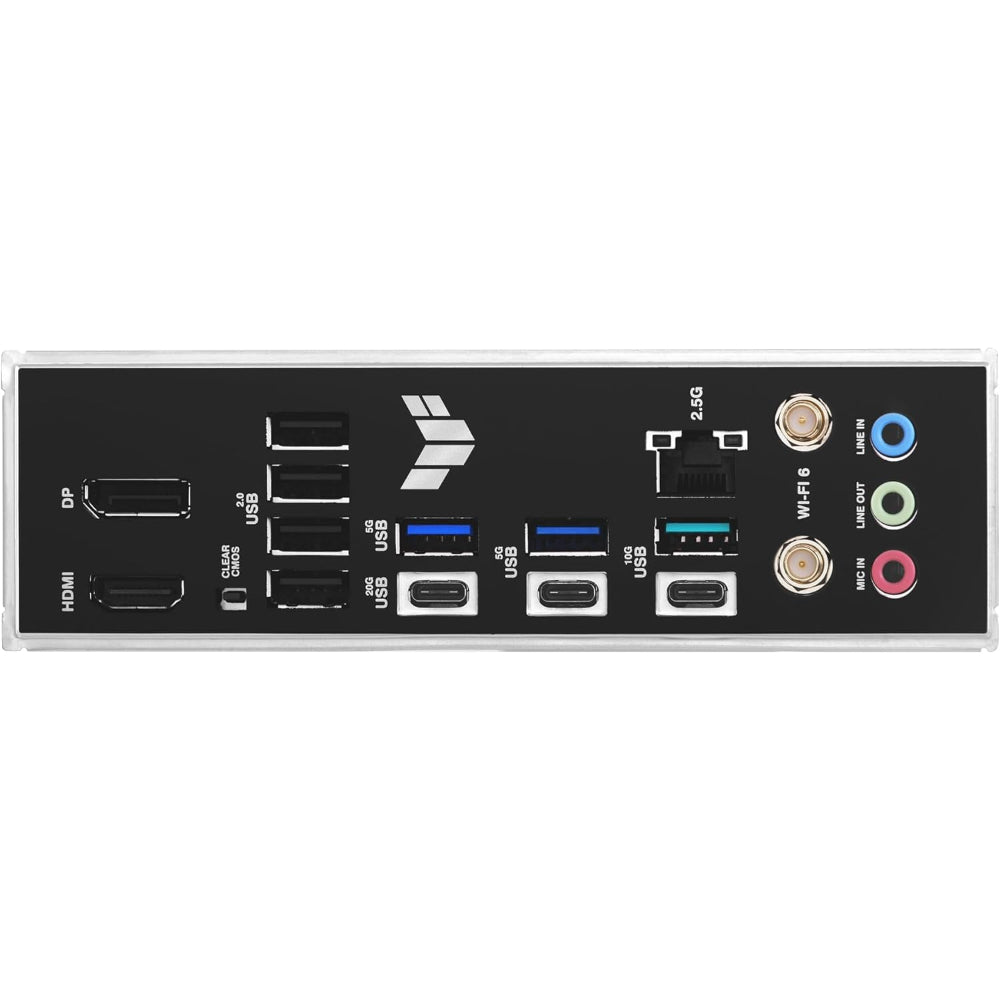 Asus TUF GAMING B760M-BTF Wi-Fi 6 Motherboard, LGA 1700 Socket, DDR5 Memory