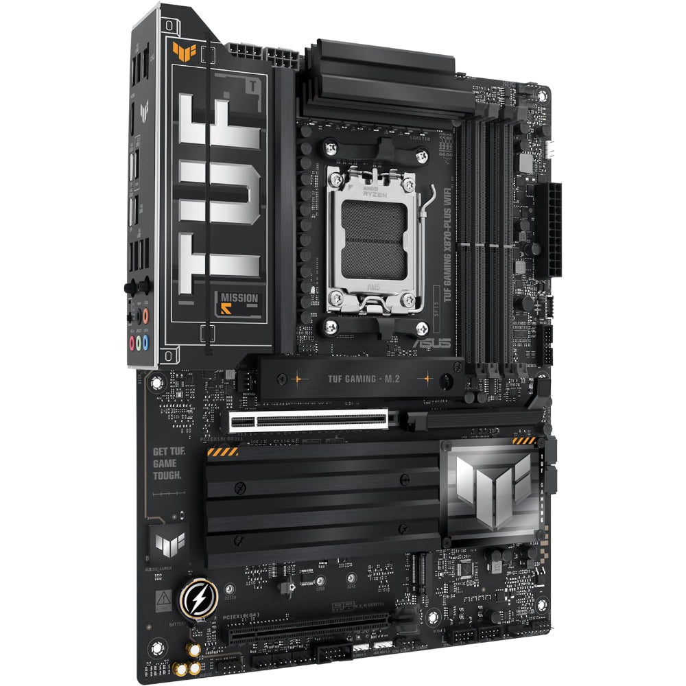 مازر بورد اسوس TUF جيمنج X870-PLUS واي فاي 7، مقبس AM5، ذاكرة DDR5