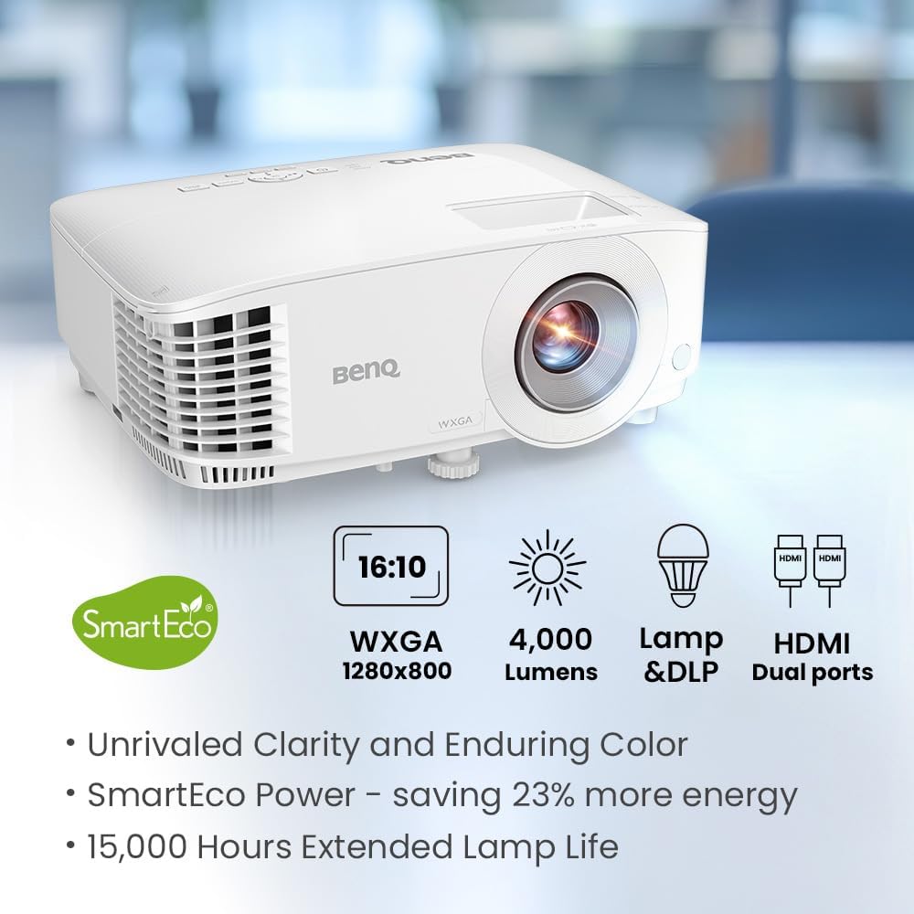 BenQ WXGA Projector, 4000lms - MW560