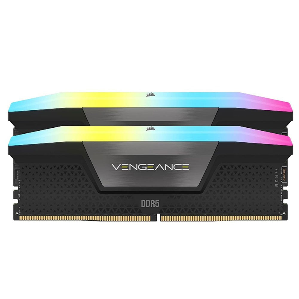 رام DDR5 كورسير فينجينس RGB سعة 32 جيجابايت (2 × 16 جيجابايت) بسرعة 6400 ميجاهرتز