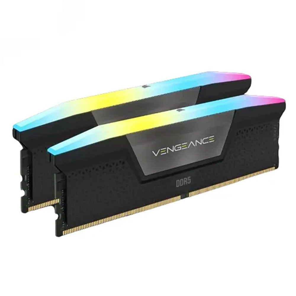 رام DDR5 كورسير فينجينس RGB سعة 32 جيجابايت (2 × 16 جيجابايت) بسرعة 6400 ميجاهرتز