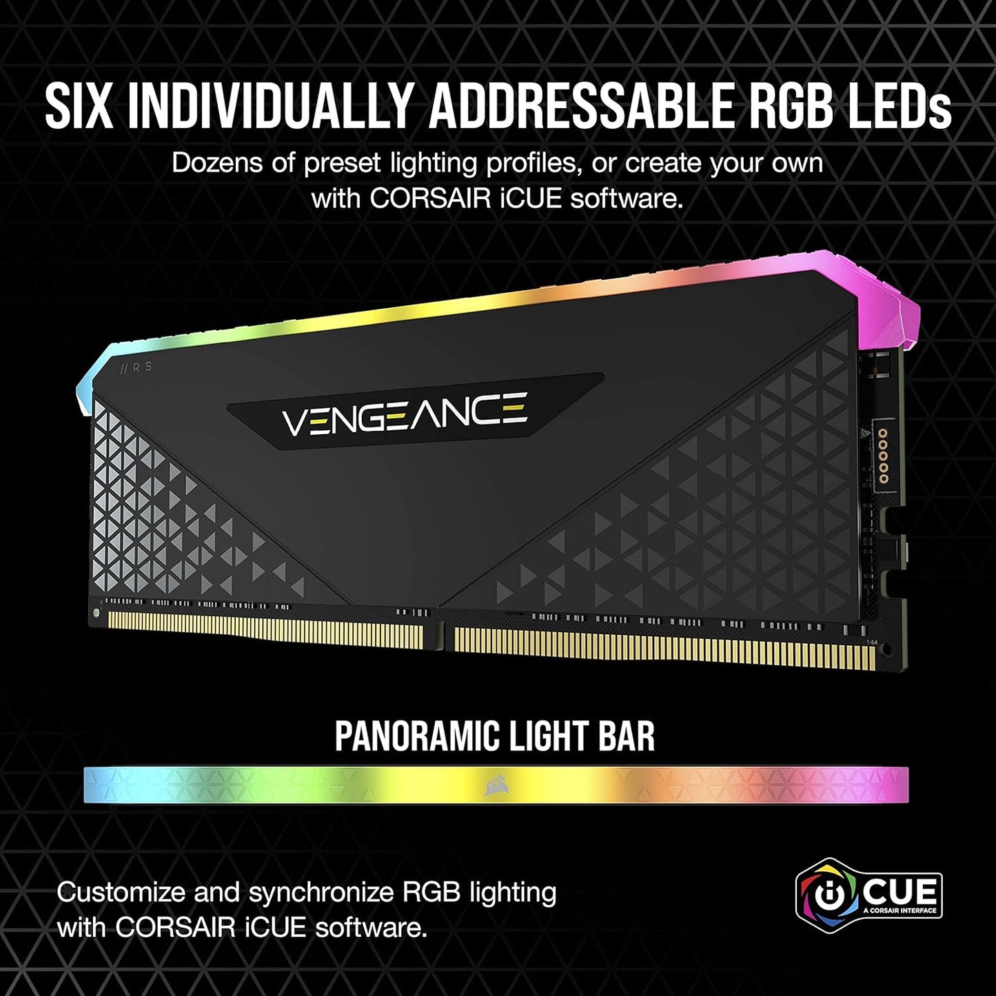 Corsair Vengeance RGB RS 8GB DDR4 RAM 3600MHz