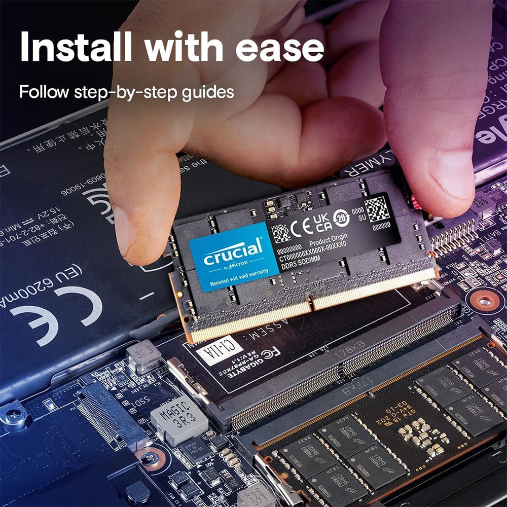 Crucial 16GB DDR5 Laptop RAM 5600MHz