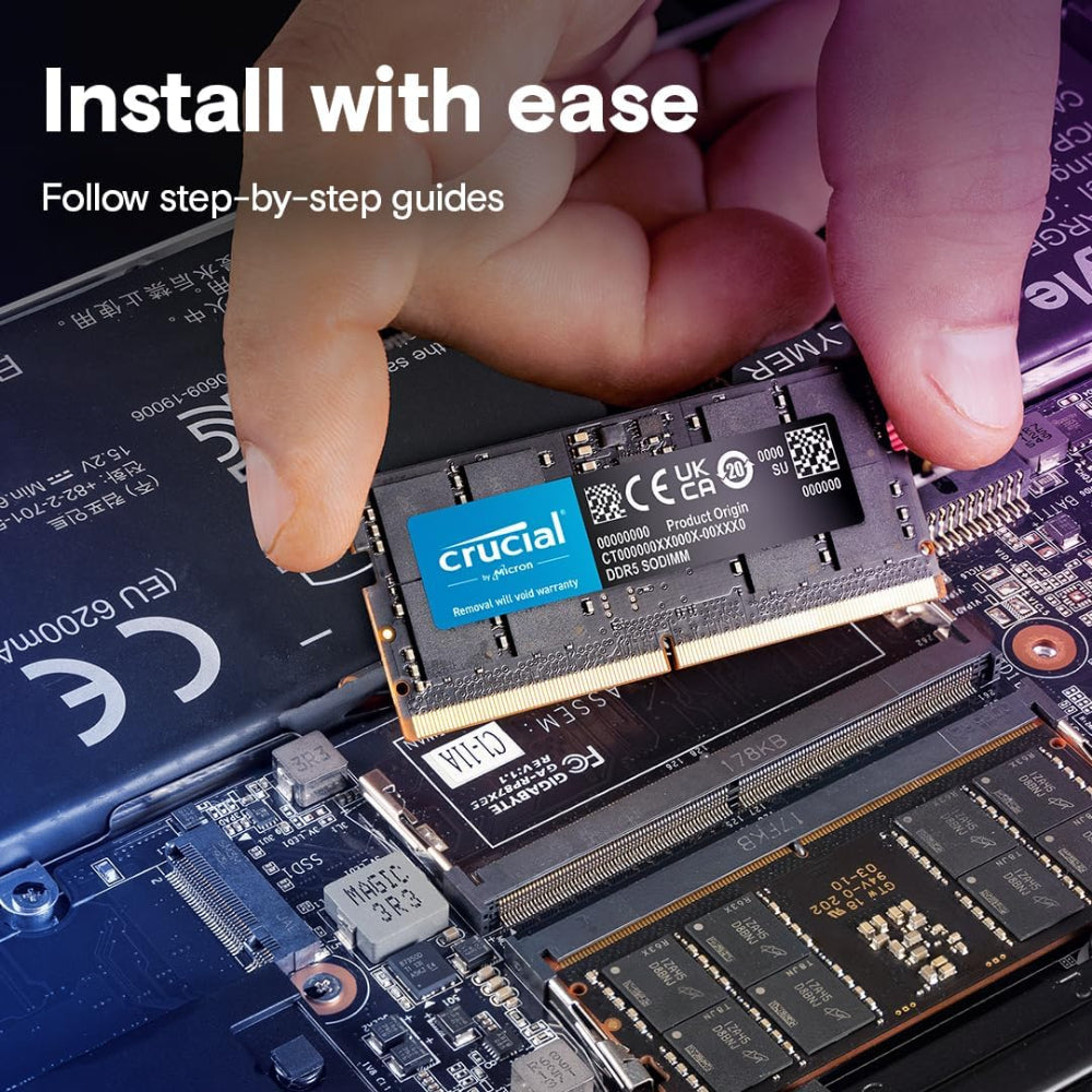 Crucial 32GB DDR5 Laptop RAM 4800MHz