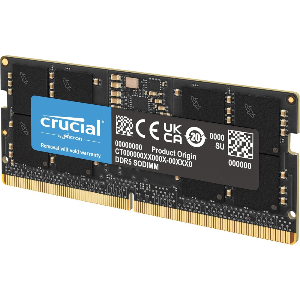 Crucial 8GB DDR5 Laptop RAM 4800MHz