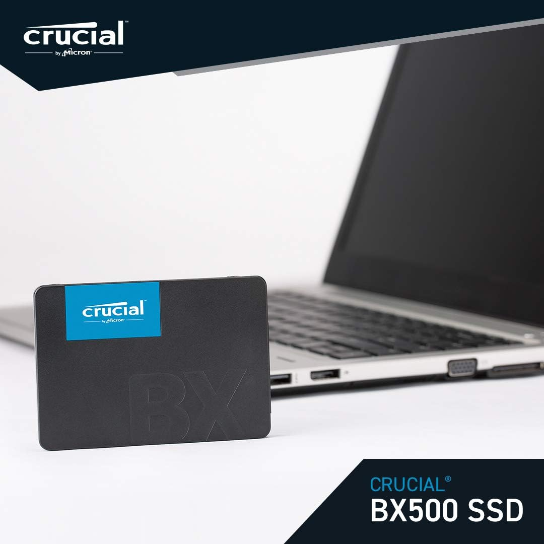 Crucial BX500 SATA SSD 1TB - 540MB/s