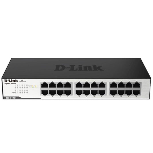 D-Link DGS-F1024 Unmanaged Switch, 24 Ports