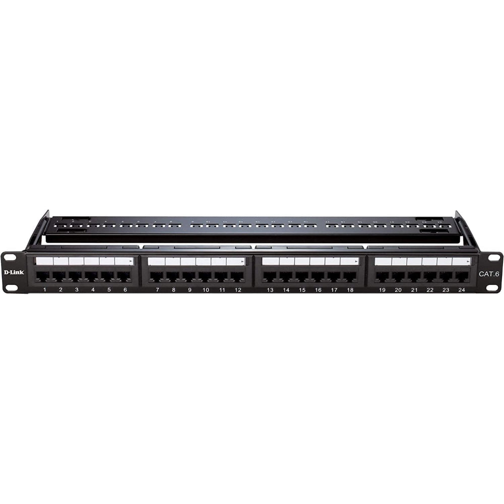D-Link NPP-AL2BLK241 Unloaded Patch Panel, 24 Ports
