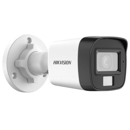 Hikvision DS-2CE16K0T-LPFS Outdoor Audio CCTV Camera, 3.6mm Lens