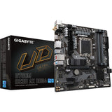 مازر بورد جيجابايت B760M DS3H AX واي فاي 6E، مقبس LGA 1700، ذاكرة DDR4