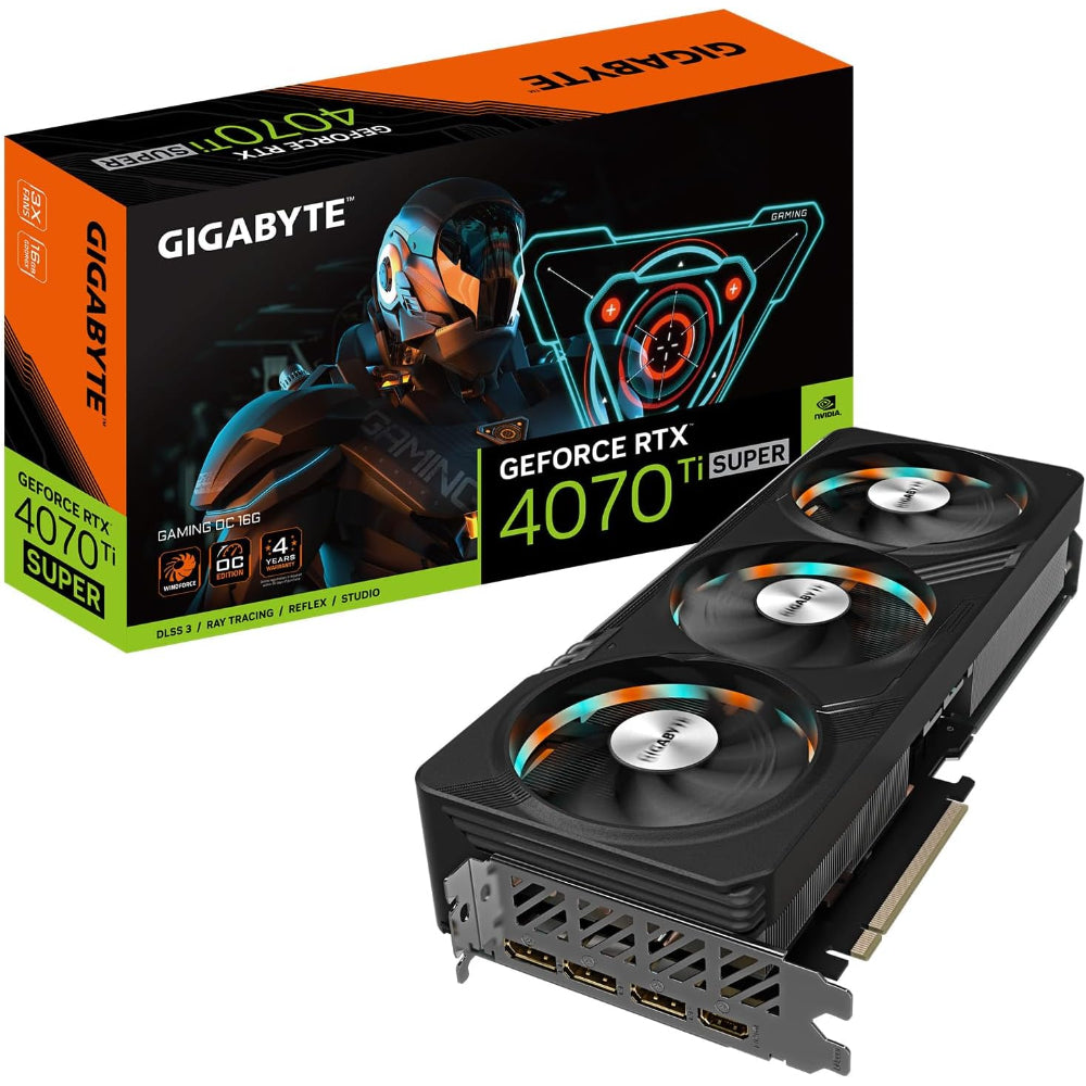 Gigabyte GeForce RTX 4070 Ti Super Gaming OC 16GB GDDR6X Graphics Card