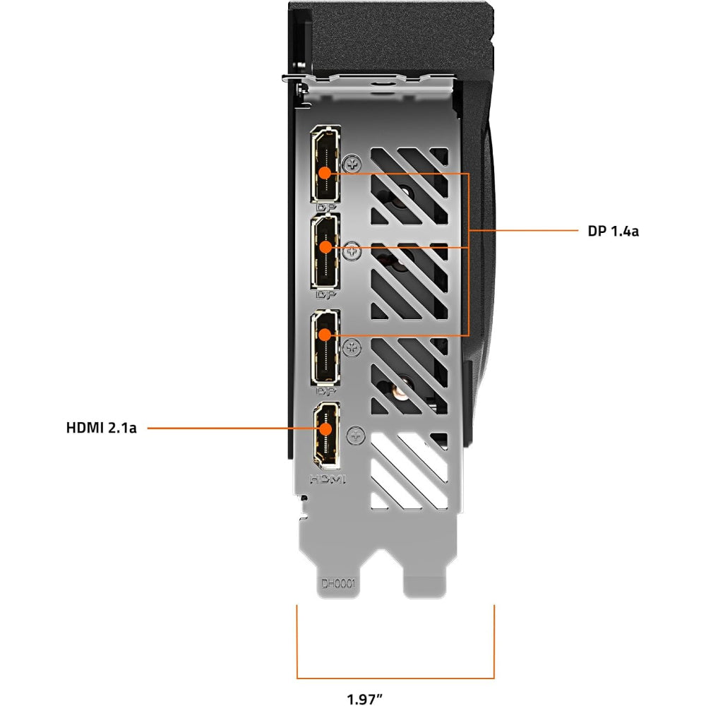 كارت شاشة جيجابايت جي فورس RTX 4070 Ti سوبر وايندفورس OC ذاكرة 16 جيجابايت GDDR6X