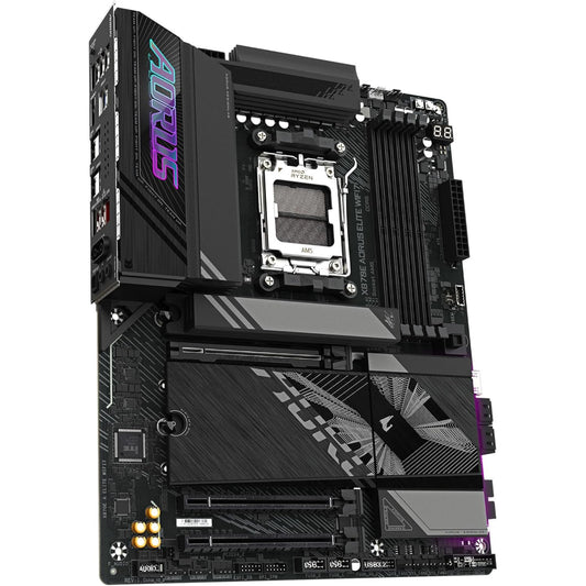 Gigabyte X870E AORUS ELITE WIFI7 Motherboard, AM5 Socket, DDR5 Memory