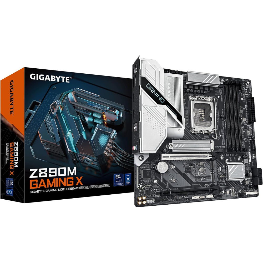 مازر بورد جيجابايت Z890M جيمنج X، مقبس LGA 1851، ذاكرة DDR5