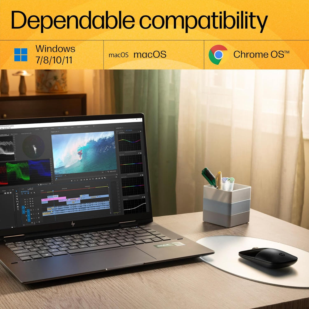 ماوس اتش بي Z3700 لاسلكي، 1200 نقطة في البوصة