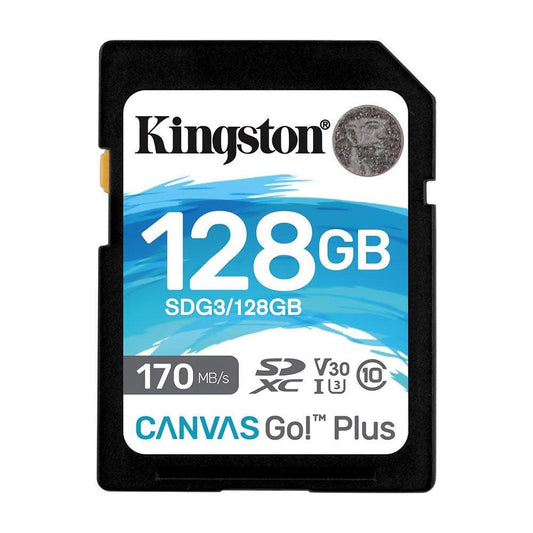 Kingston Canvas Go Plus SD Memory Card - 128GB