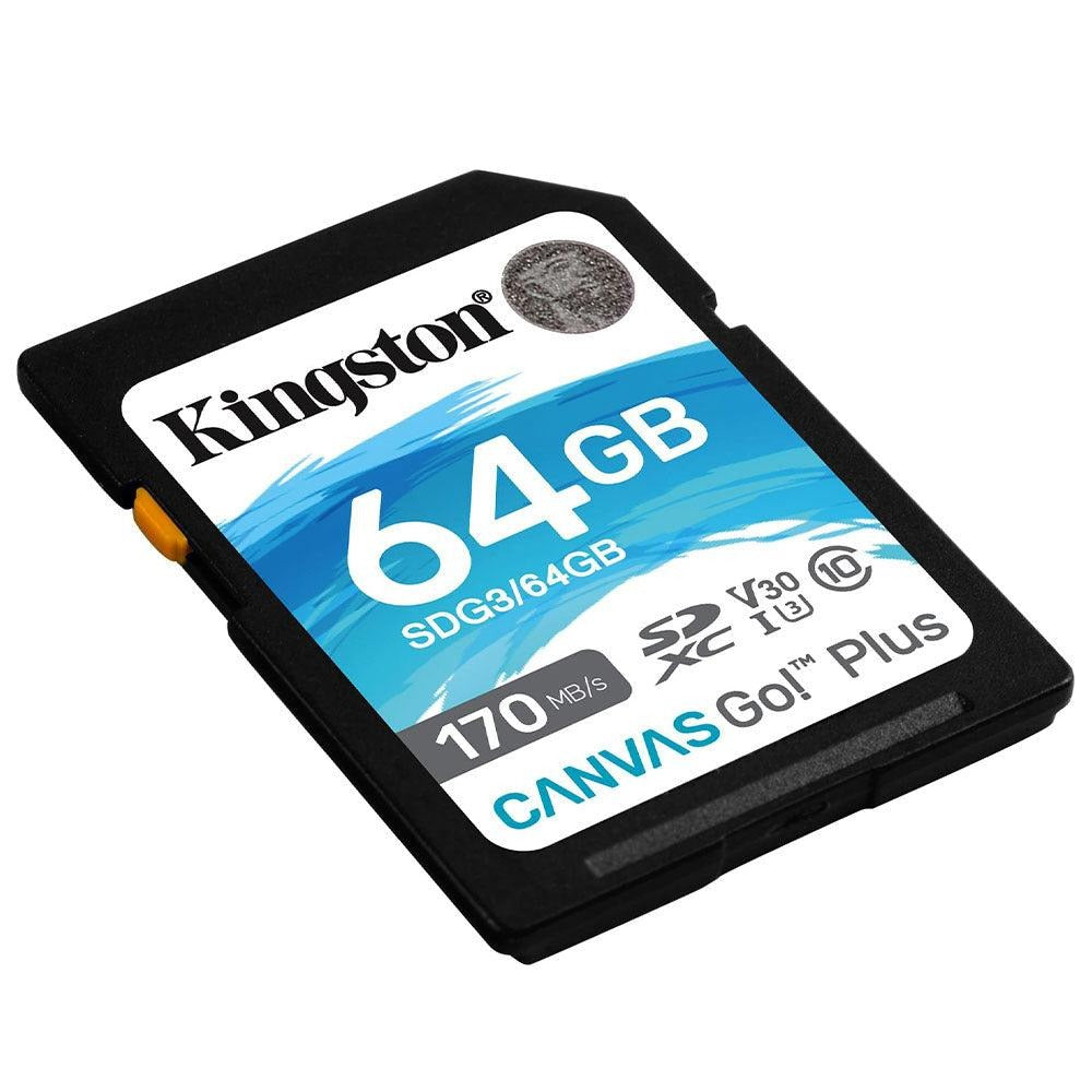 Kingston Canvas Go Plus SD Memory Card - 64GB