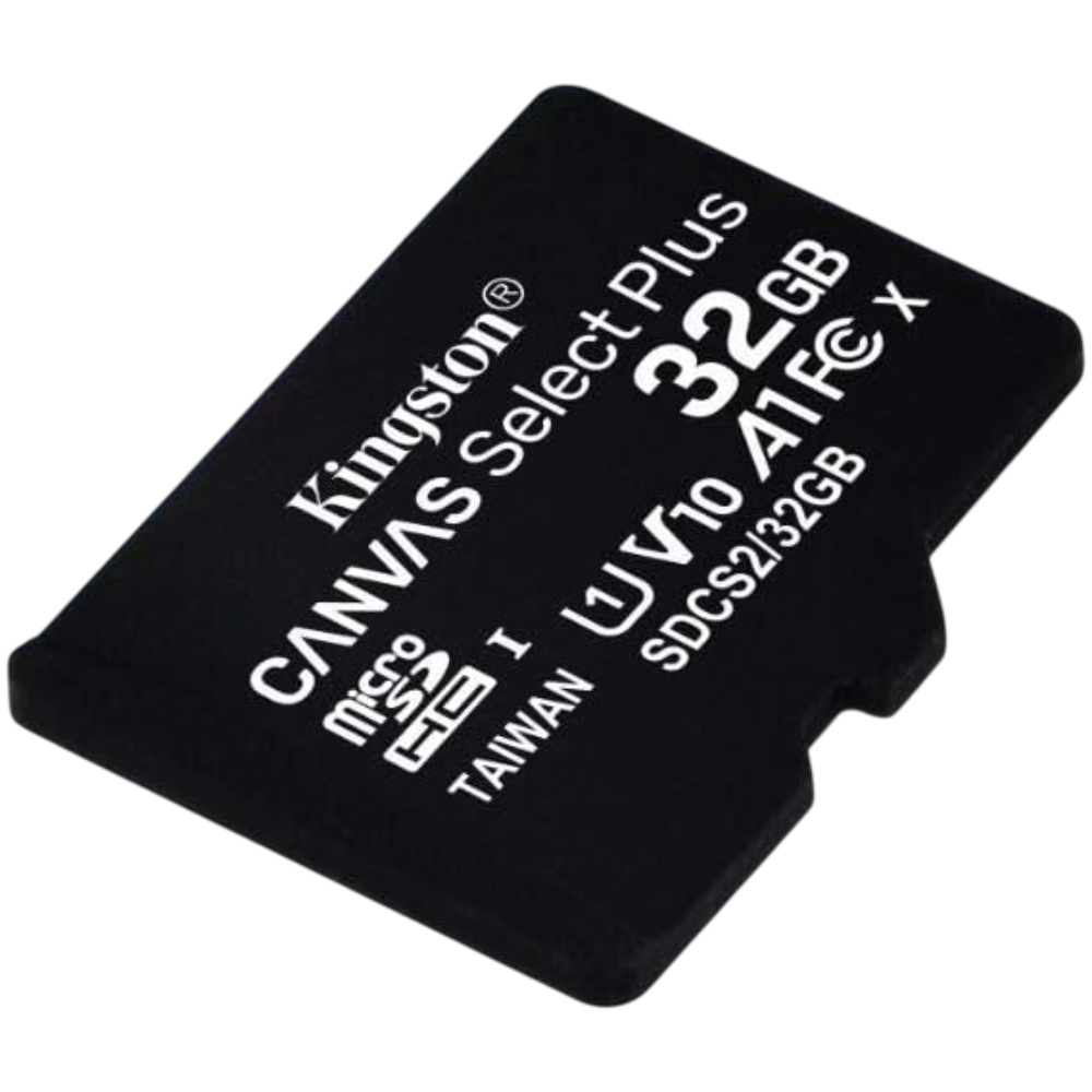 Kingston Canvas Select Plus Micro SD Memory Card With Adapter - 32GB
