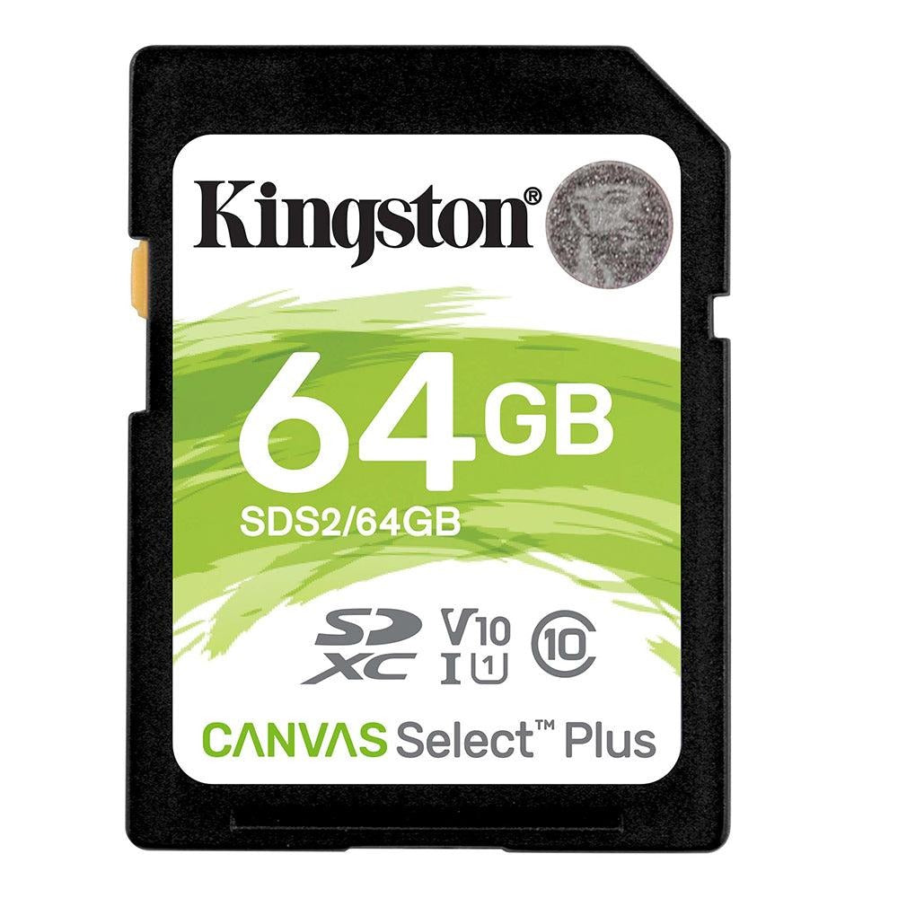 Kingston Canvas Select Plus SD Memory Card - 64GB