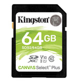 Kingston Canvas Select Plus SD Memory Card - 64GB