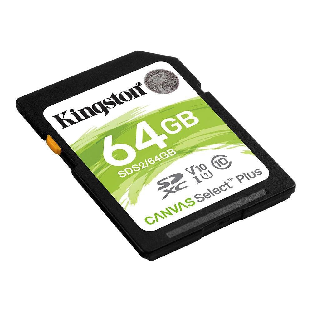 Kingston Canvas Select Plus SD Memory Card - 64GB