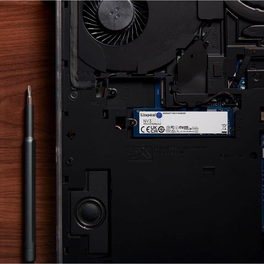 درايف NVMe M.2 SSD كينجستون NV3 سعة 1 تيرابايت - 6000 ميجابايت/ثانية