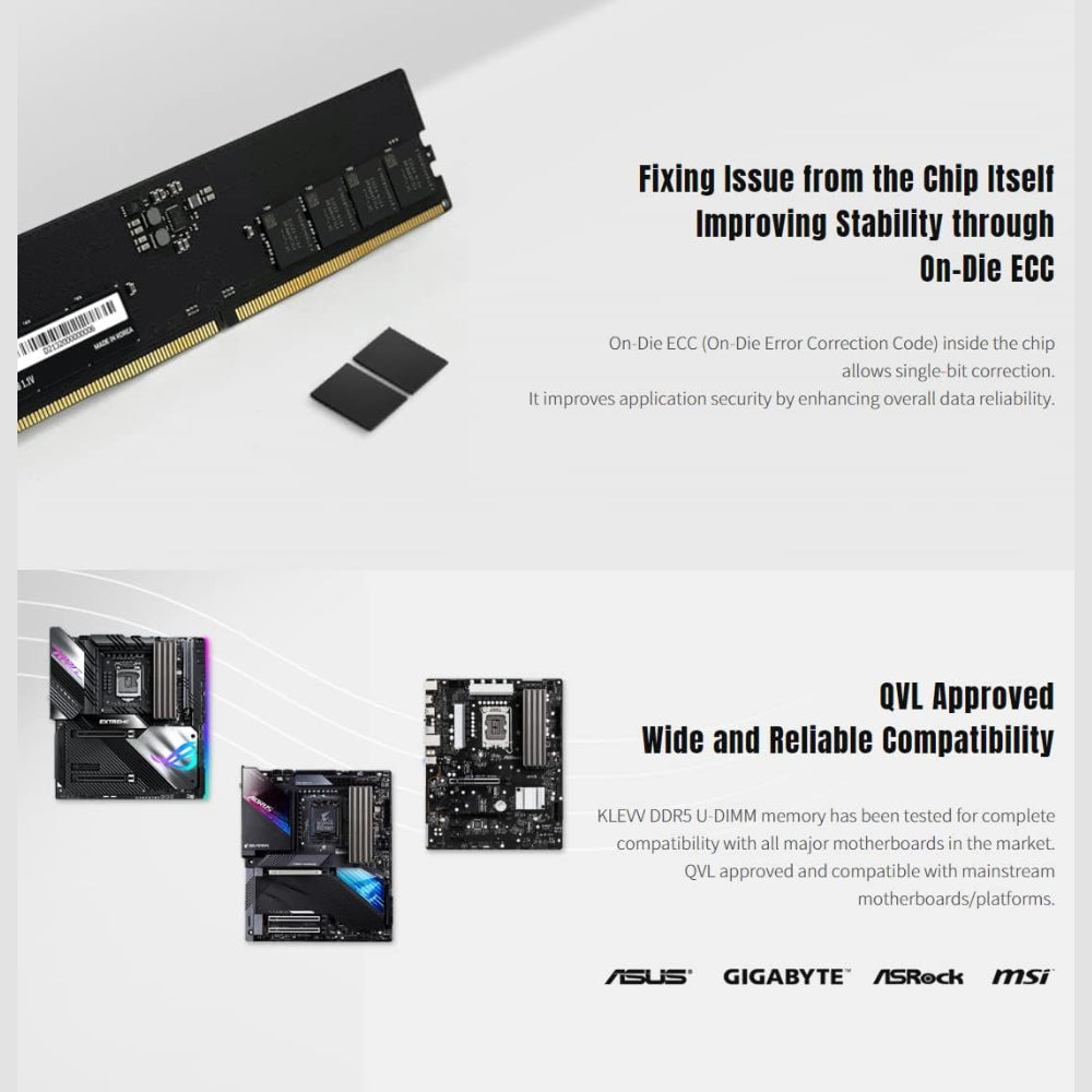Klevv 16GB DDR5 RAM 5600MHz