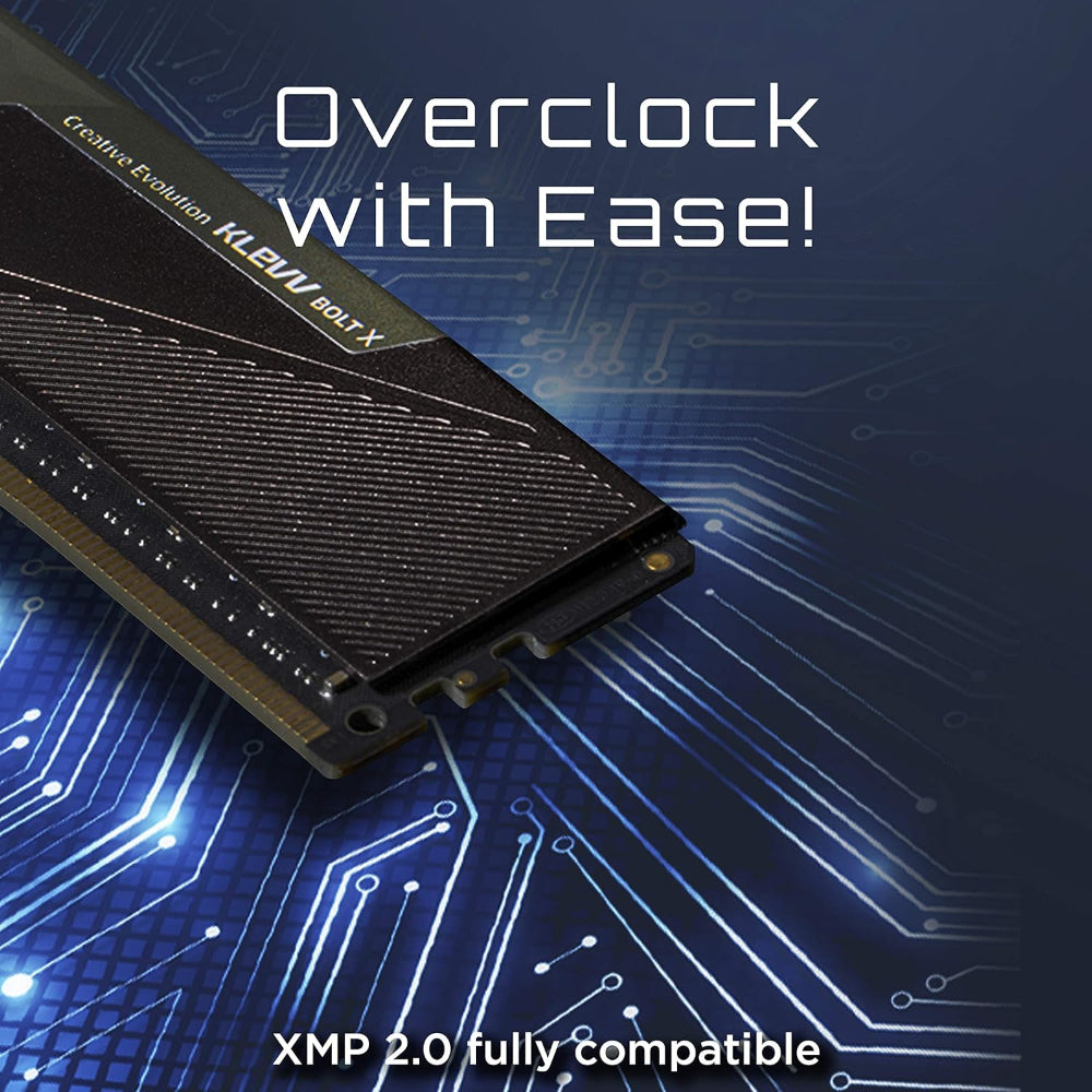 رام DDR4 كليف بولت X سعة 32 جيجابايت (2 × 16 جيجابايت) بسرعة 3200 ميجاهرتز