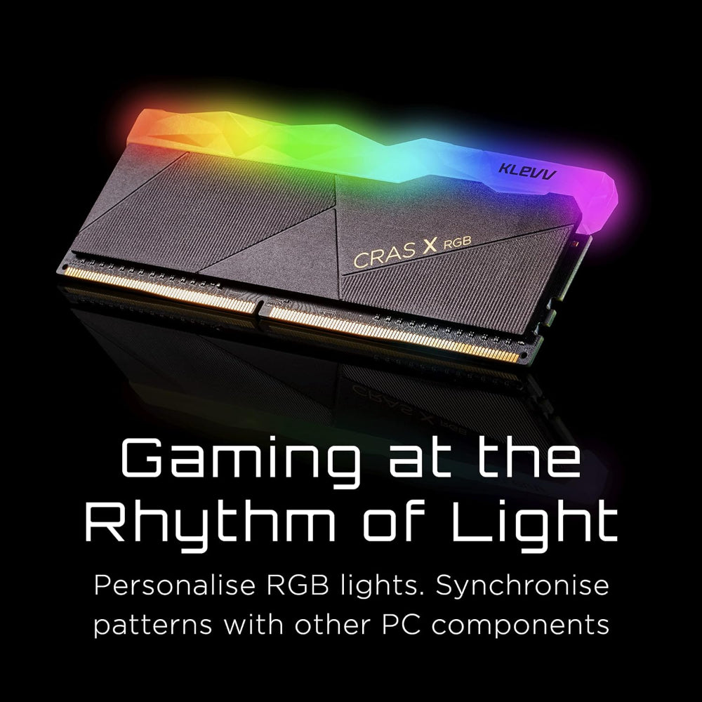 Klevv CRAS X RGB 16GB (2 × 8GB) DDR4 RAM 3200MHz