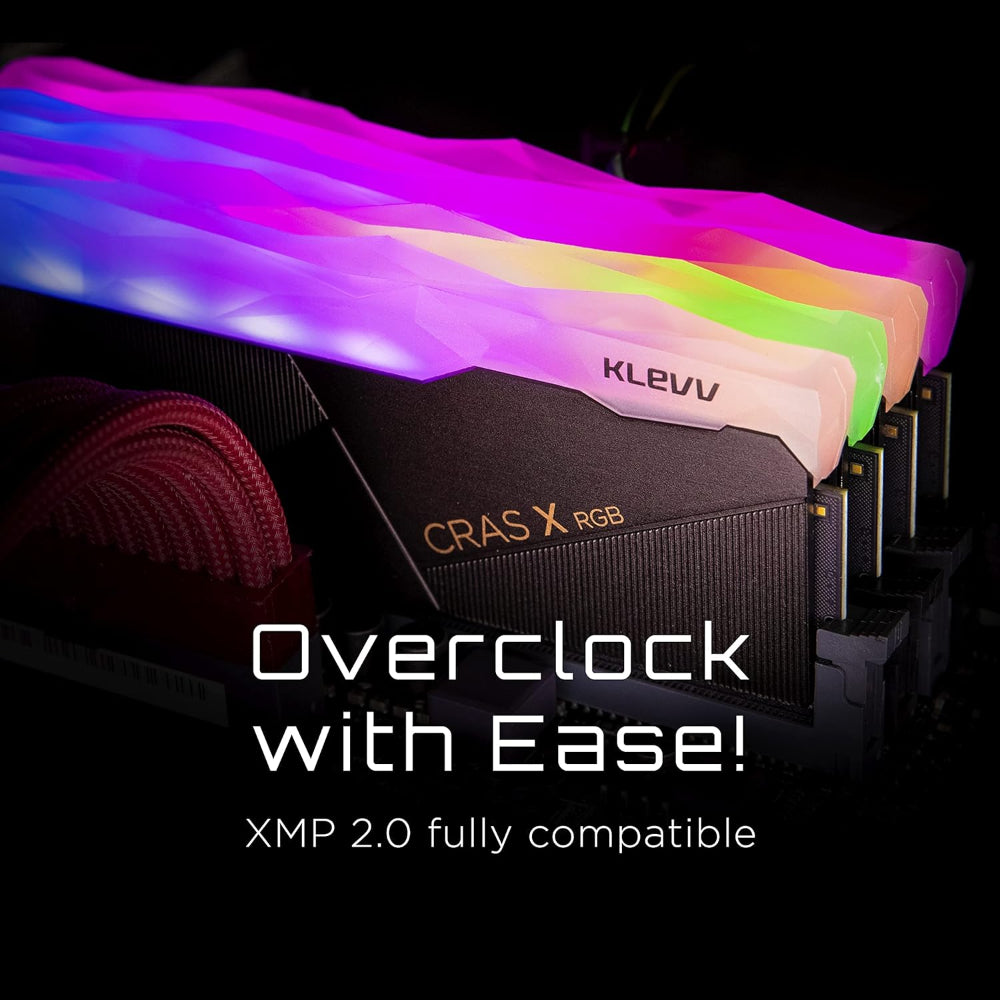 Klevv CRAS X RGB 16GB (2 × 8GB) DDR4 RAM 3200MHz