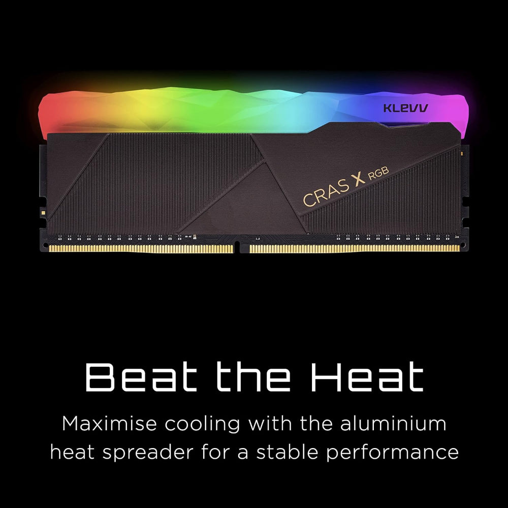 Klevv CRAS X RGB 16GB (2 × 8GB) DDR4 RAM 3200MHz