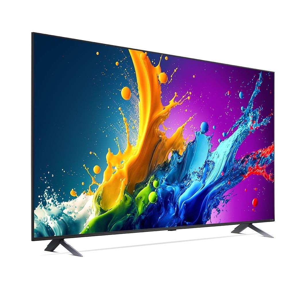 تلفزيون سمارت 4K ال جي بتقنية QNED، مقاس 75 بوصة، مع ريموت AI ماجيك - webOS24 75QNED80T6B