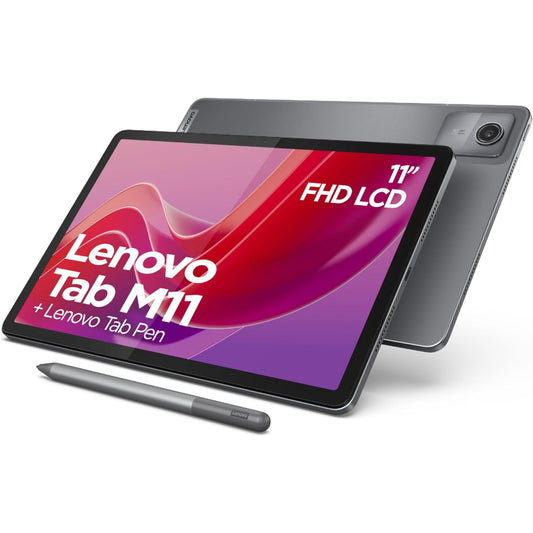 Lenovo Tab M11, 11 Inch, 8GB RAM, 128GB, 4G Cellular + Lenovo Pen + Folio Case