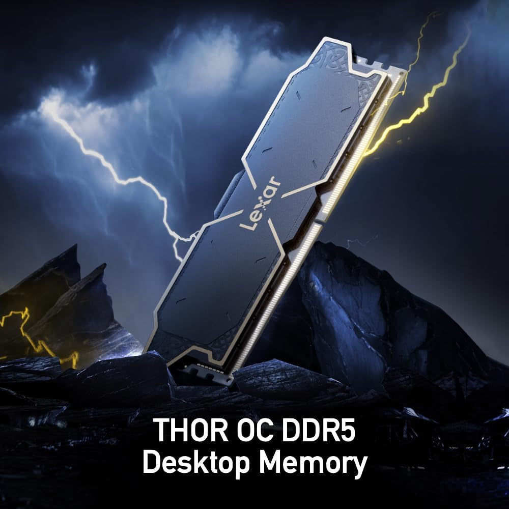 Lexar THOR OC 32GB (2 × 16GB) DDR5 RAM 6000MHz
