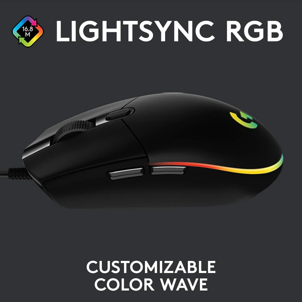 Logitech G102 LightSync Wired Gaming Mouse