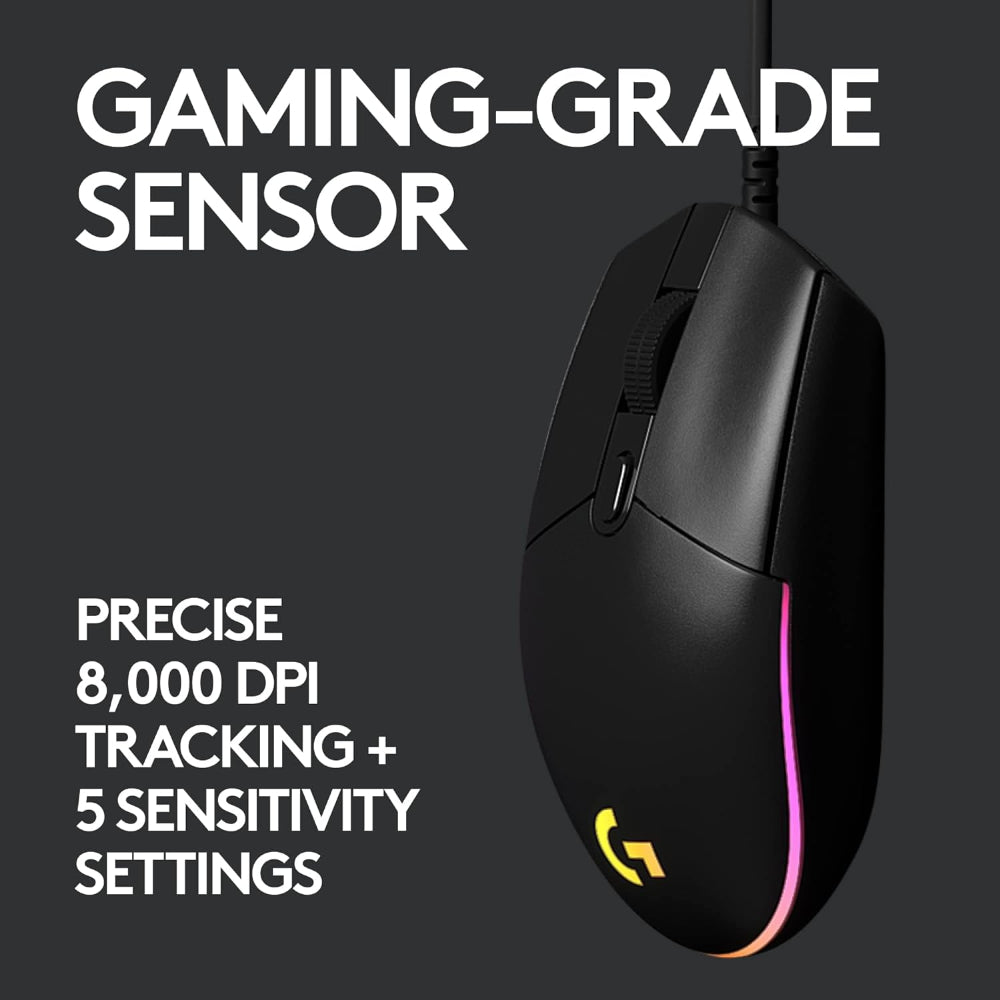 Logitech G102 LightSync Wired Gaming Mouse