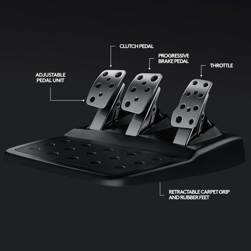 Logitech G29 Racing Games Steering Wheel, With Racing Pedals