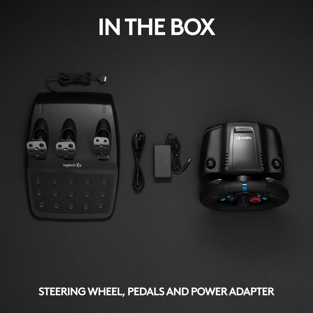 Logitech G29 Racing Games Steering Wheel, With Racing Pedals