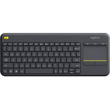 Logitech K400 Plus Wireless Keyboard, With Built-in Touchpad