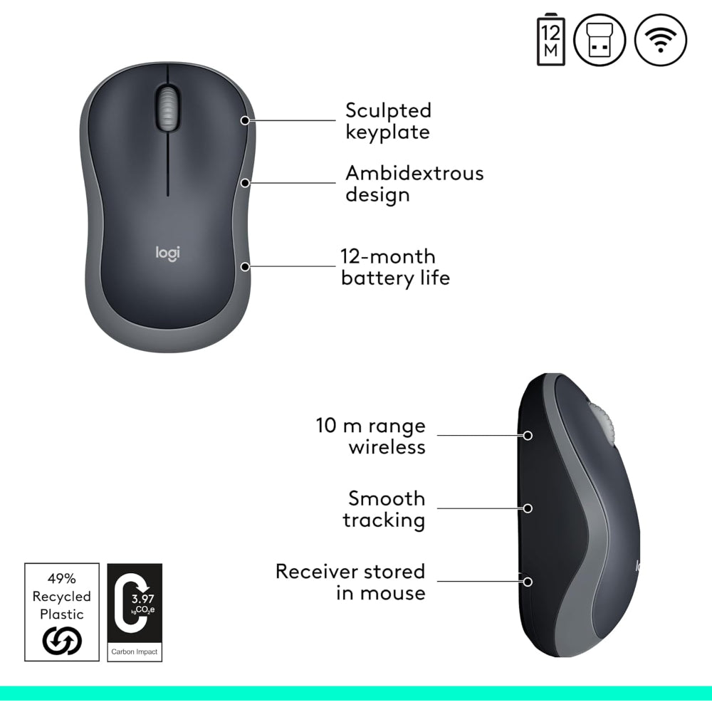 ماوس لاسلكي لوجيتك M185