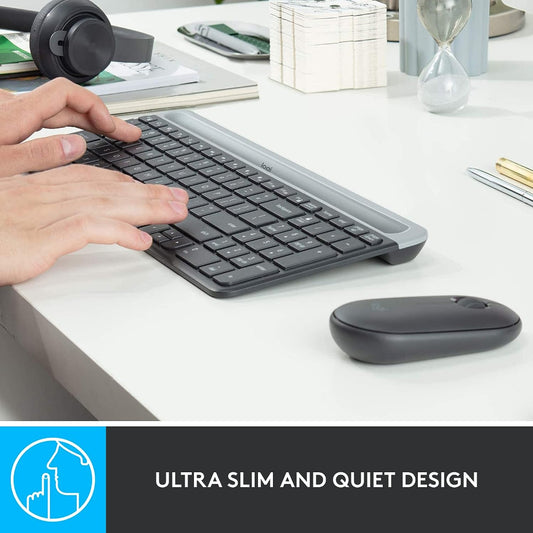 Logitech MK470 Slim Wireless Keyboard and Mouse